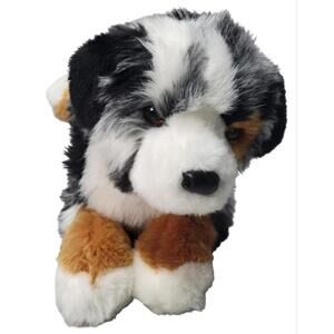 Douglas Cuddle Toy Maizie Australian Shepherd Dog #2412 Realistic Plush Stuffed
